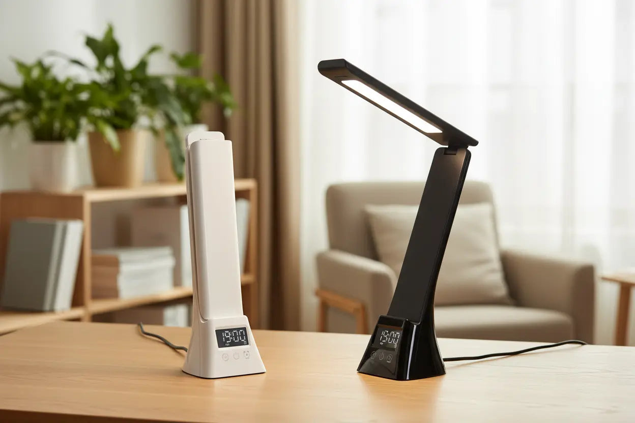Lampes avec décor bureau