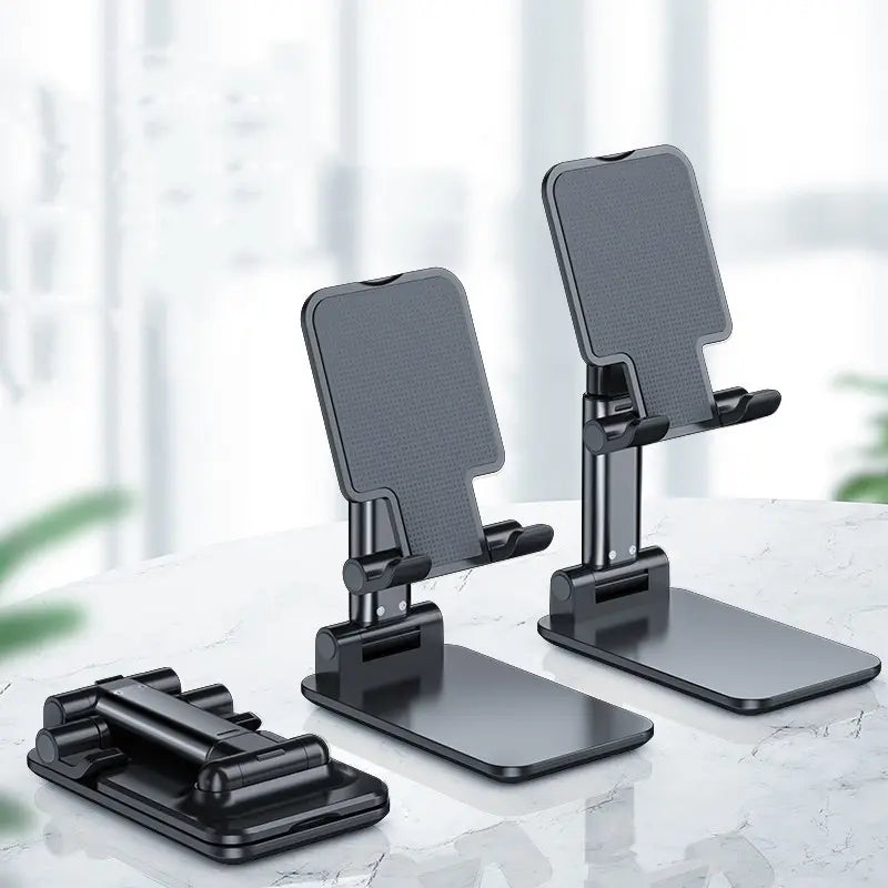 Support téléphone tablette ajustable – Stable, compact et idéal pour le bureau